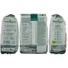 Organiczny makaron Penne Rigate N.91 - 500g z mąką orkiszową, mąką z soczewicy i mąką z komosy ryżowej - Bogaty w białko, źródło błonnika i białka