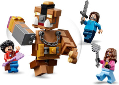LEGO Minecraft Leśna rezydencja z ringiem bokserskim — zestaw gracza z zombie i Oberborstem — interaktywna zabawka do budowania ze sprzętem i torami — prezent dla chłopców i dziewcząt w wieku 10+ — 21272 zestawy do budowania Besuche den LEGO-Store