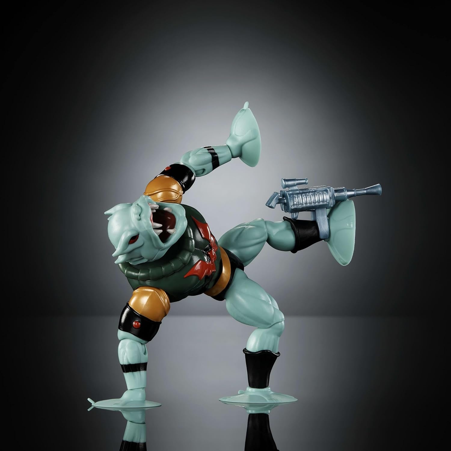 Masters of the Universe Origins Action Figure Leech din colecția de desene animate, aprox. 14 cm înălțime, monstru cu aspirație din serialul TV din anii 1980, design și accesorii cu multe detalii, JBM83 Action figures Naty Shop