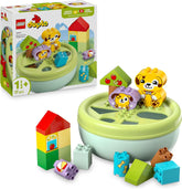 LEGO DUPLO Formsortierer: Welpenhaus - Montessori Sortierspielzeug für Kleinkinder mit bunten Steinen in verschiedenen Formen - Lernspielzeug für Feinmotorik für Mädchen & Jungen ab 18 Monaten - 10441