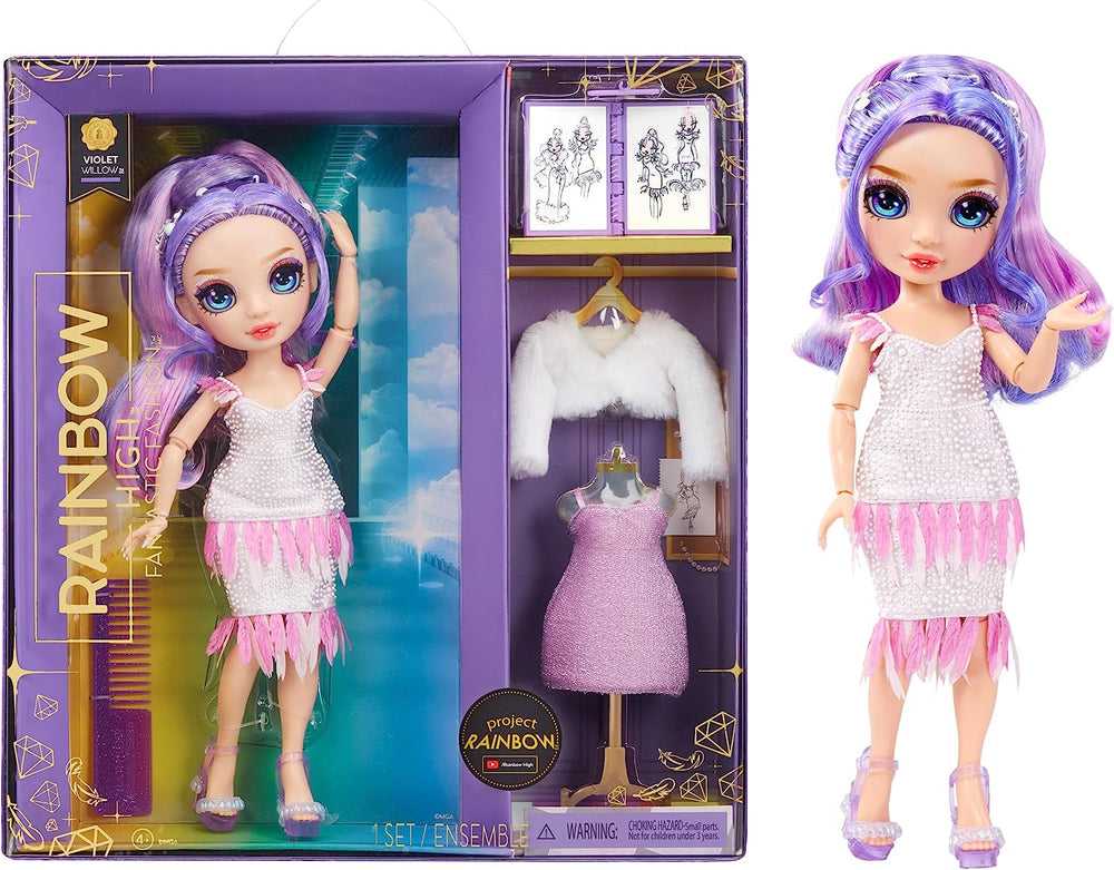 Rainbow High Fantastic Fashion Purple