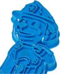 Formă de biscuiți Patrula Cățelușilor Marshall, plastic, albastru, 8 x 7 x 1,5 cm