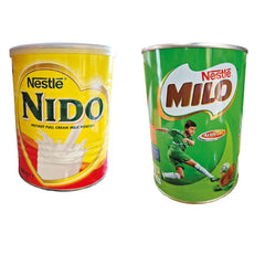 -Zestaw: MILO - Napój Kakao Instant 400g + NIDO - Milchpulver 400g