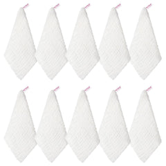 Prosoape de spălat pentru bebeluși EXTSUD, pachet de 10 prosoape de muselină pentru bebeluși Mama si Copilul Naty Shop