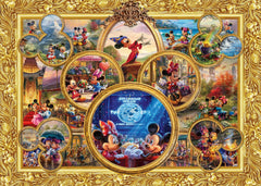 Schmidt Spiele 57371 Thomas Kinkade, Disney, Mickey & Minnie, Dream Collage 2, jigsaw puzzle 2000 piese Puzzle Naty Shop