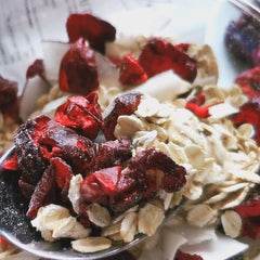 Cireșe amare liofilizate | 100% naturale bucăți de fructe liofilizate Fructe uscate | Cireșe amare uscate | Cireșe amare liofilizate | ZingyZoo Produse deshidratate Naty Shop