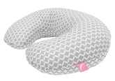 Pernă de alăptare ergonomică, Oeko-Tex Standard 100, bej Accesorii Hrana si Alaptare Bebe Naty Shop Gri