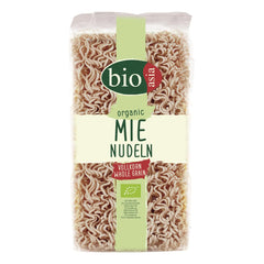 BIOASIA Bio Mie Makaron z pełnego ziarna, szybki i łatwy w przygotowaniu (1 x 250 g)