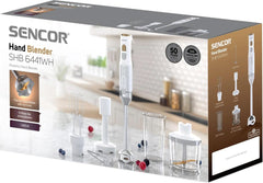 Mikser stojący Sencor Multifunktionaler, Ultra-Leistungsstark, 6 w 1, 1200 W, Mit Doppel-Schneebesen, Zerkleinerer & Mousseur, Kartoffelstampfer, Quadblade-Klingen Aus Titan, Stufenlose Bucatarie Naty Shop