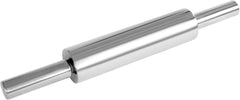 FMprofessional Teigroller aus wysokiej jakości Edelstahl, Nudelholz als Backzubehör, Backrolle zum Teigrollen, wszechstronny Teigwalze - stabilny i trwały (Wymiary: Ø 6 x 47,5 cm), Ilość: 1 Stück