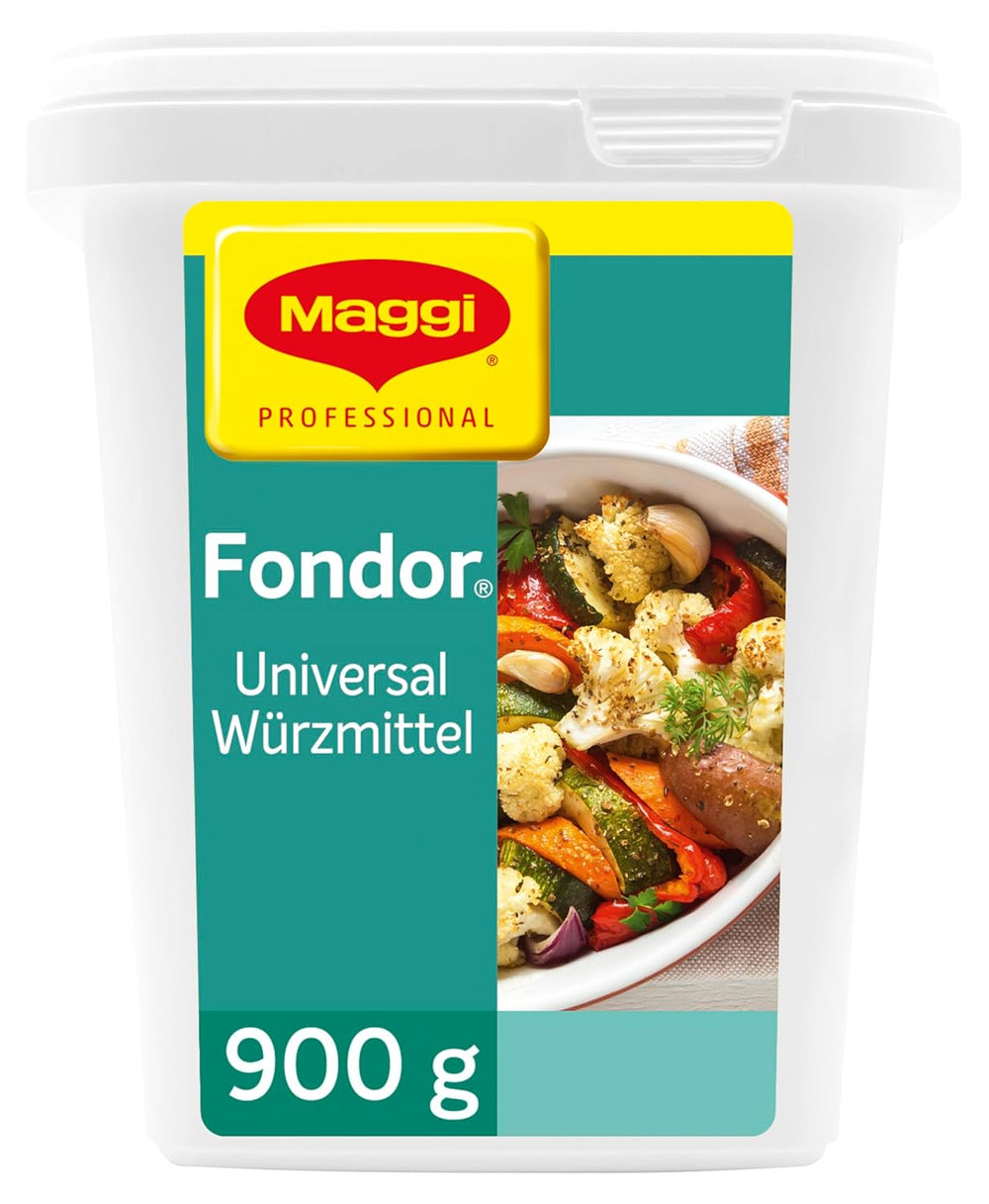 Maggi Professional Fondor Universal-Würzmittel o.k.A., wegańskie Würzmischung, 1er Pack (1 x 900g Gastro Box)