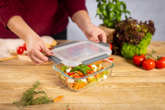 KUHN RIKON 24031 Borcan de sticlă, sticlă, transparent Cutii depozitare alimente Naty Shop