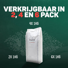 Espresso - Boabe de cafea Nero Forte - Compatibile cu aparatele de cafea și espressoarele - Boabe Arabica prăjite închis la culoare - 2 kg