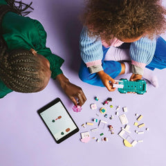 Camion de înghețată LEGO Friends Heartlake City, set de joacă pentru jocuri de rol, set de construcție cu 2 figurine și un iepuraș, jucărie pentru fete de la 4 ani, jucărie de construcție cu minifigurine ale personajelor 42644 Seturi de constructie Besuche den LEGO-Store