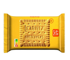 LEIBNIZ Biscuiți cu unt originali, pachet de 22 de gustări, biscuiții cu unt numărul 1, biscuiți crocanți într-un pachet mare practic (22 x 50 g), perfecți pentru călătorii