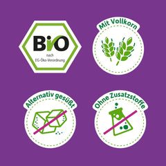 FRECHE FREUNDE Organiczne musli śniadaniowe Edda's Berry Crunchy Musli Mix dla dzieci w wieku szkolnym z liofilizowanymi truskawkami Wegańskie 6 opakowań (6 x 280g)