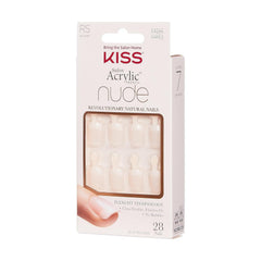 Kiss Nude Nails Unghii Uimitoare (Pachet de 2)