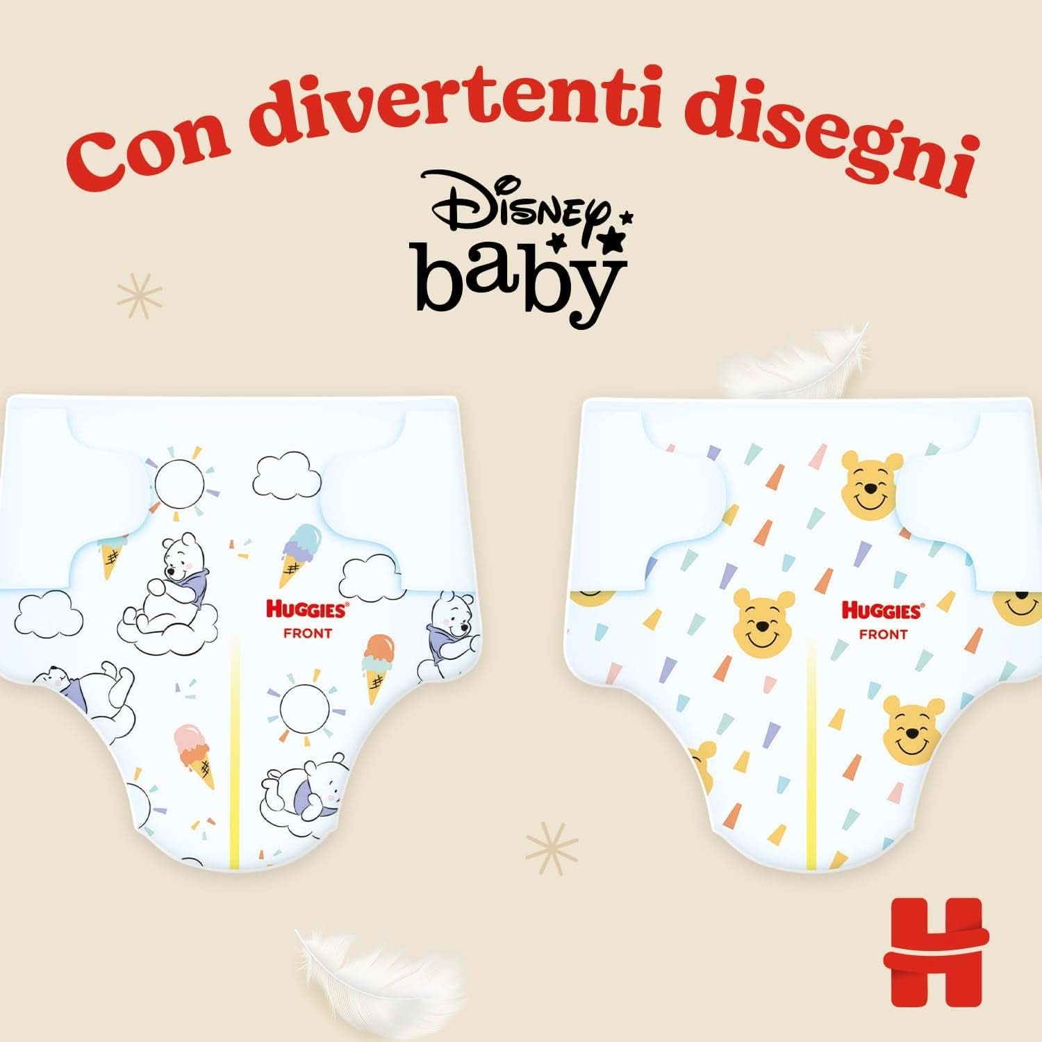 Scutece Huggies Extra Care, mărimea 3 (4-9 kg), 2 pachete de 40 de scutece Mama si Copilul Naty Shop