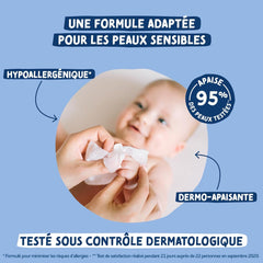 Pachet de 8 pachete de șervețele de curățare compostabile cu apă, 50 de bucăți