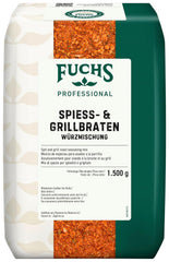 - Spieß- und Grillbraten Würzmischung | Gewürz für Spießgerichte, auch für Gemüspieße geeignet | Profi-Qualität für Großverbraucher | Worek nadający się do recyklingu 1,5 kg