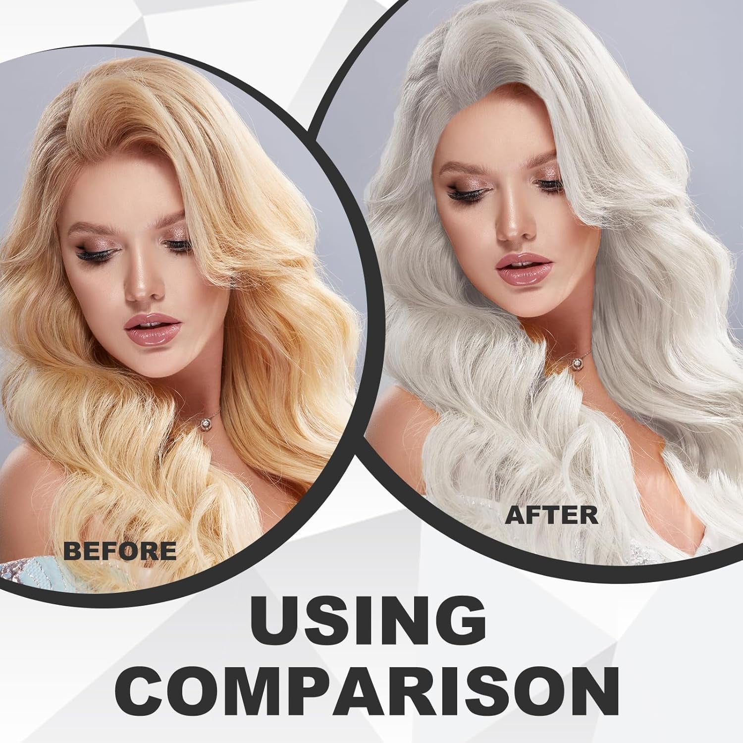Vopsea de păr Grey Silver Vopsea de păr Silver Grey Vopsea de păr Silver Natural Unisex Vopsea de păr Light Gray Silver Color Cream pentru toate tipurile de păr(100ml) Vopsea pentru par Naty Shop
