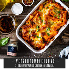 Ankerkraut Auflauf, für Gemüse-, Kartoffel- und Nudelauflauf, Gewürzsalz mit Pfeffer, Parsilie, Knoblauch, Karotte, 90 g w Korkenglas