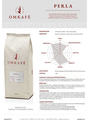 Boabe noi de cafea Perla | Plăcerea cafelei ca în Italia | Prăjitorie de familie italiană, Greutate: 12 x 1 kg