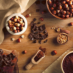 Czekoladki z nadzieniem z mlecznej czekolady i orzechów laskowych, opakowanie 200g