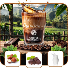Geschenkset – Premium-Kaffeebohnen Mogiana aus Brasilien 1 kg + Keramiktasse