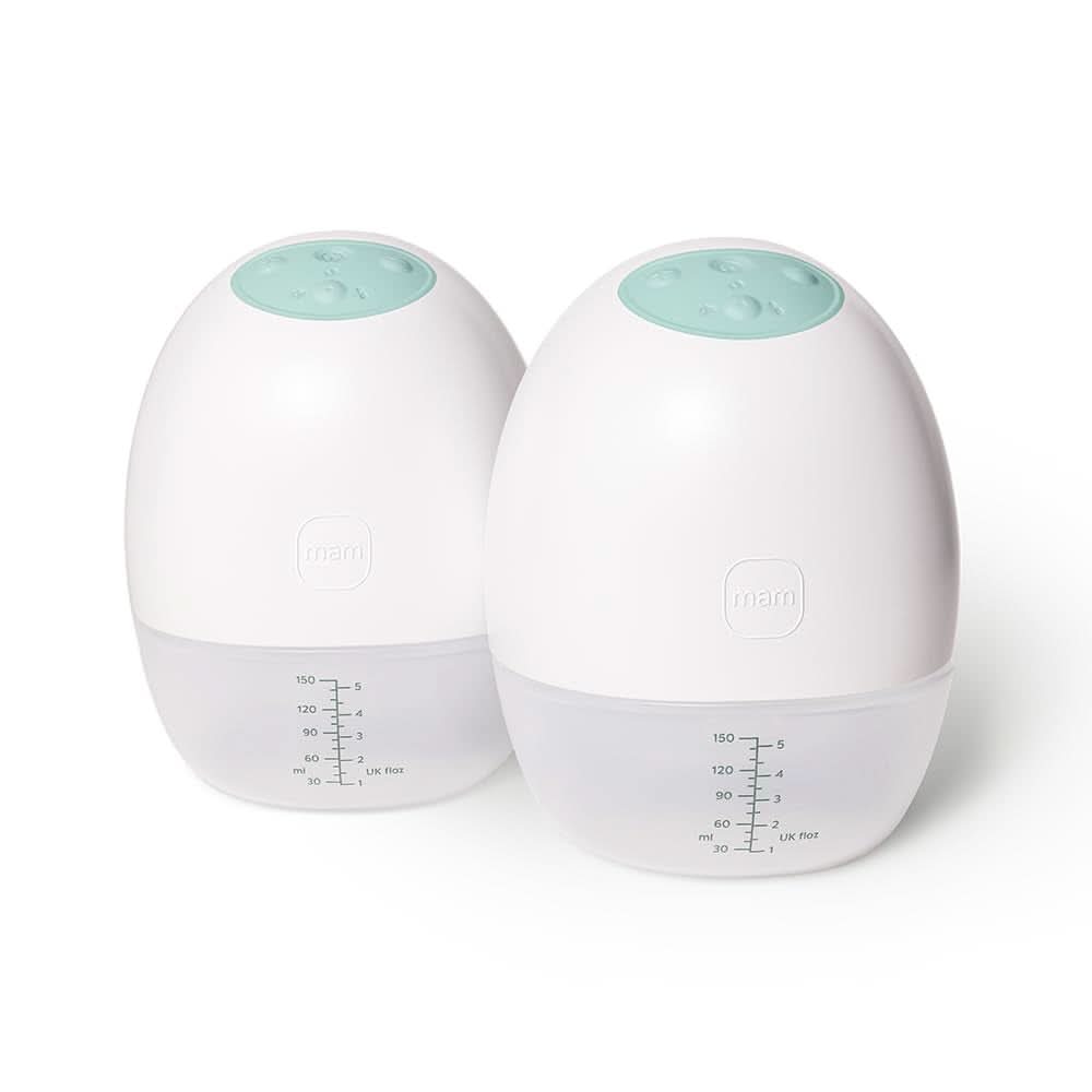 MAM Move Podwójny laktator, przenośny, 3 tryby pracy i 5 poziomów intensywności Akcesoria Żywność i karmienie piersią Sklep Bebe Naty