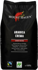 Cremă de cafea prăjită organic, boabe întregi (6 x 1 kg)