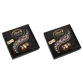 Pudełko upominkowe LINDOR Extra Black 70% Cacao, Czekolada prezentowa, ok. 15 trufli LINDOR, 186 g (opakowanie 2 szt.)