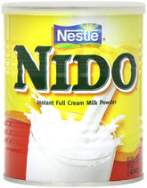 Nestle Nido Vollmilchpulver – Instant Creme für Kaffee- und Teegetränke mit Vitaminen & Mineralstoffen & ohne Konservierungsmitteln oder Farben - 400g Dose