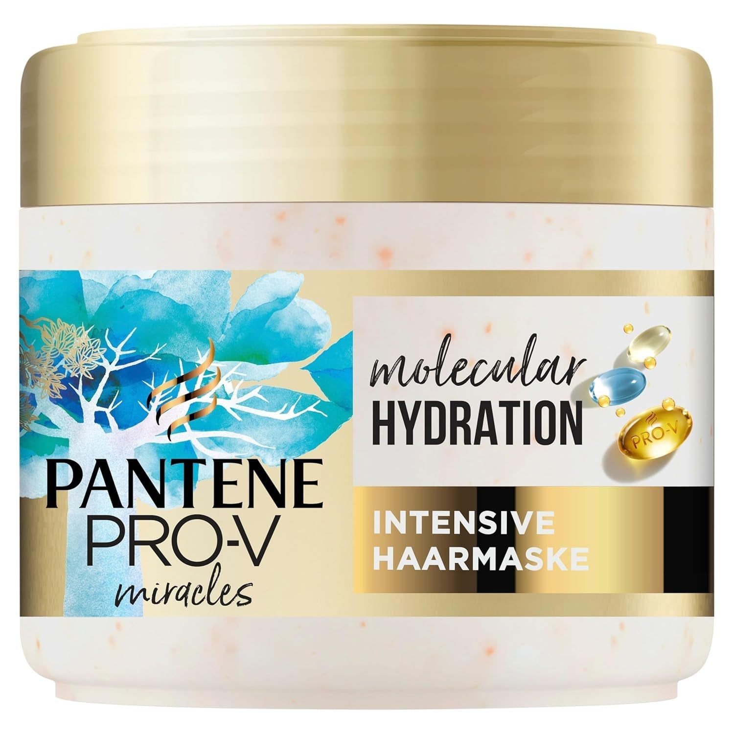 Pantene Pro-V Deep Hydration mască intensivă pentru păr cu biotină 300ml. Pro-V Miracles îngrijire intensivă pentru părul uscat. Păr mai moale după prima aplicare. Potrivit pentru utilizarea zilnică Masca de par Naty Shop Titlu implicit