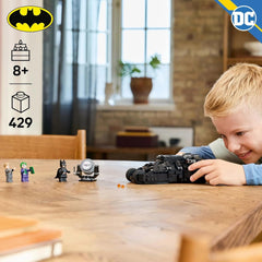 LEGO DC Batman: Kubek Batmana kontra Kubek Batmana Dwie twarze i Joker — zabawka superbohatera z samochodem Batmobil — zestaw z minifigurkami — prezent dla chłopców i dziewcząt od 8 lat 76303 Zestawy do budowania w sklepie LEGO