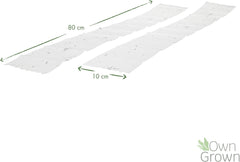 Kolorowa mieszanka kwiatów balkonowych - 2 wysokiej jakości maty z nasionami kwiatów balkonowych Łatwe w uprawie Letnie kwiaty i nasiona dzikich kwiatów z własnych upraw rocznych, przyjaznych dla owadów