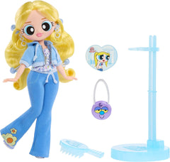L.O.L. Surprise! OMG The Powerpuff Girls Puppe - Bubbles - Enthält 1 Modepuppe, Inklusive Outfit und Accessoires, 3 zum Sammeln