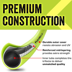 Furtun de grădină ZillaGreen 5/8" (țoli) x 100' (picioare)