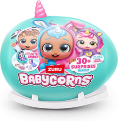 Babycorns Serie 1 von ZURU Magic Babypuppe Katze (Poppy) z akcesoriami, niespodzianka Unboxing-Spielzeug für Kinder, Mädchen