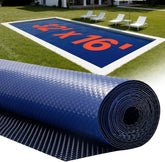 Plandeka basenowa VEVOR 9754x4876mm 0,4mm Dwuwarstwowy basen zatrzymujący ciepło powietrza Koc słoneczny Absorpcja ciepła w ciągu dnia Zatrzymywanie ciepła w nocy Niebieski Czarny