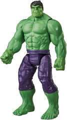 Hasbro E74755L2 Marvel Avengers Titan Hero Series Blast Gear Deluxe Hulk figurka 30 cm duża zabawka inspirowana komiksami Marvela dla dzieci 4+ figurki sklep Naty domyślny tytuł