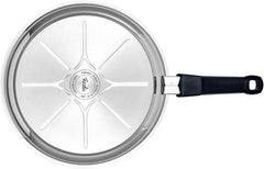 Fissler Adamant Premium, tigaie din oțel inoxidabil, neaderentă, rezistentă la zgârieturi - Inducție Oale si Tigai Naty Shop
