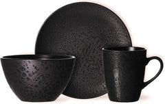 Serviciu de mic dejun Ritzenhoff & Breker Kitwe, 12 piese, negru