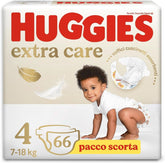 Pieluchy Huggies Extra Care rozmiar 4 (8-16 kg), opakowanie 66 pieluszek Matka i Dziecko Naty Shop