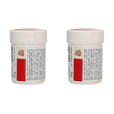 Colorant alimentar concentrat Funcakes Paste Colorant Roșu de Crăciun; pentru aluat, cremă, fondant, marțipan, aluat, pastă de modelat și pastă de flori. Halal și Kosher. 30 g (Pachet de 2)