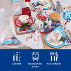 Villeroy & Boch – Graj! Zestaw sztućców Red Roses 30 sztuk Kitchen Naty Shop