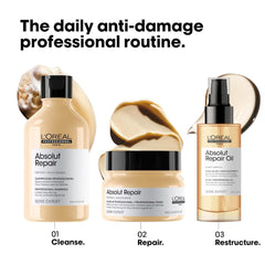 L'OréAl Professionnel Serie Expert Absolut Repair Gold, Quinoa Shampoo + Protein Duș și baie Naty Shop