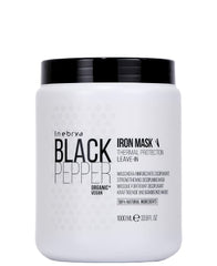 Mască de fier cu piper negru 1000ml Masca de par Naty Shop 1 kg (1 pachet)