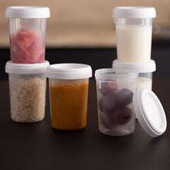 Pudełka do przechowywania żywności, Suavinex, 10 szt. Akcesoria do żywności i karmienia piersią Sklep Bebe Naty