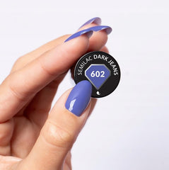 Lakier UV do paznokci Semilac 602 Dark Jeans 7 ml